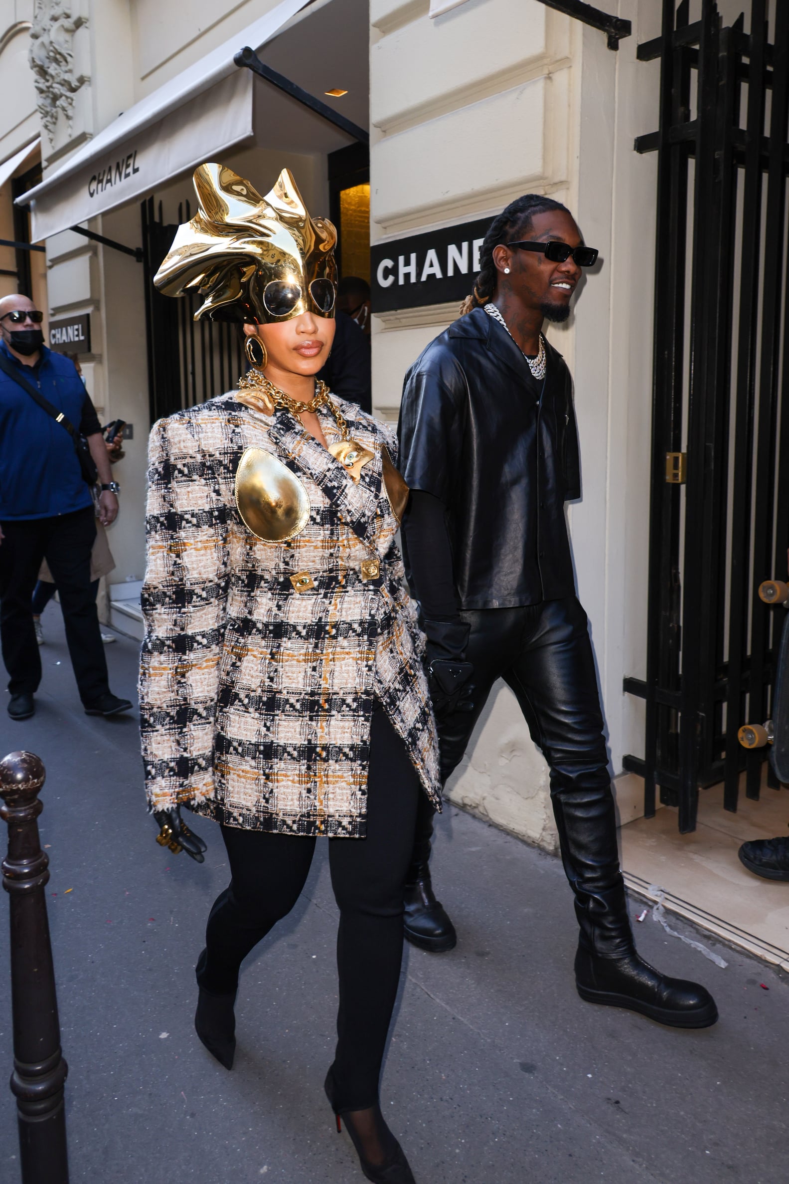 See Every Wild Outfit Cardi B Wore at Paris Fashion Week | POPSUGAR Fashion