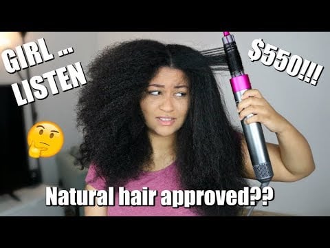 Amber Ansah — Thick, Long, Natural Curly Hair