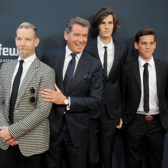 Pierce Brosnan and His Sons on the Red Carpet 2015