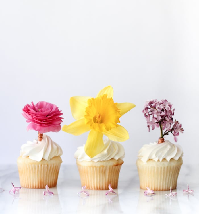 Floral Cupcakes