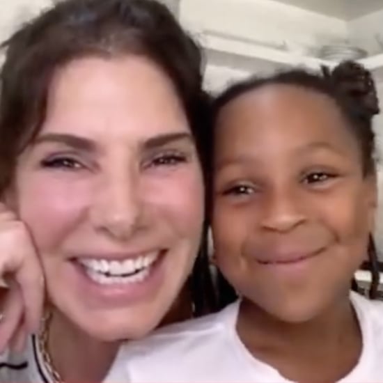 Sandra Bullock and Her Daughter Surprising a Nurse | Video