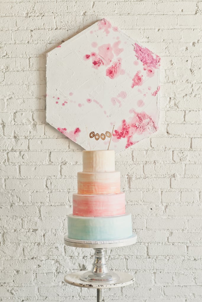 Pastel Painterly Cake