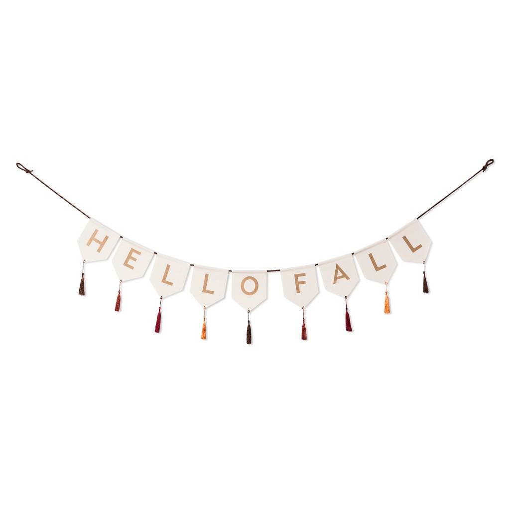 Hello Fall Banner