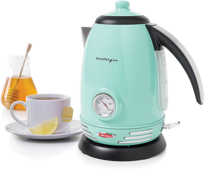 Nostalgia Retro Stainless-Steel Tea Kettle