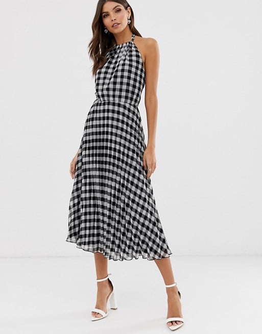 ASOS DESIGN Halter-Neck Midi Dress