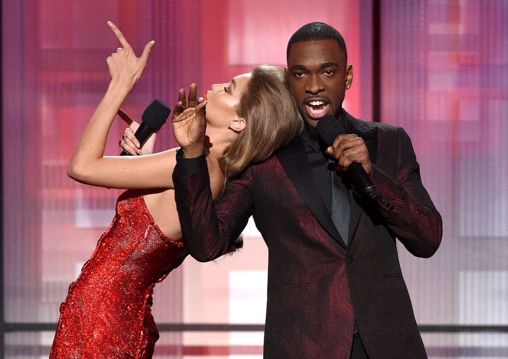 Gigi Hadid at the 2016 American Music Awards