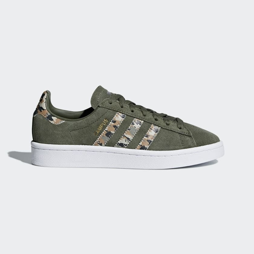 adidas green campus shoes