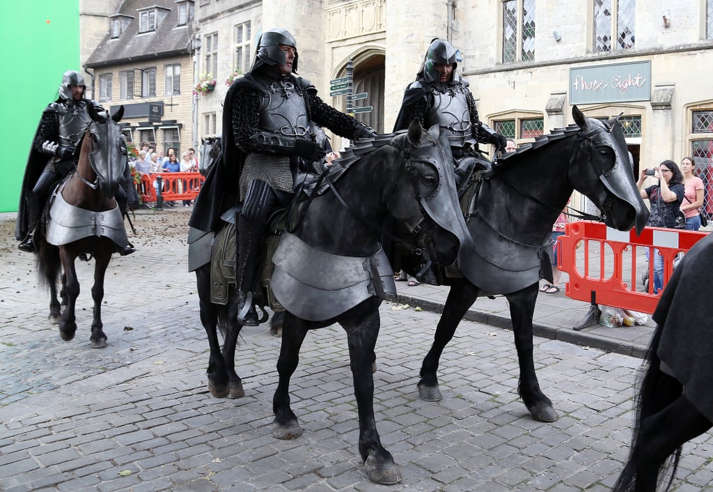 Behold: royal horses.