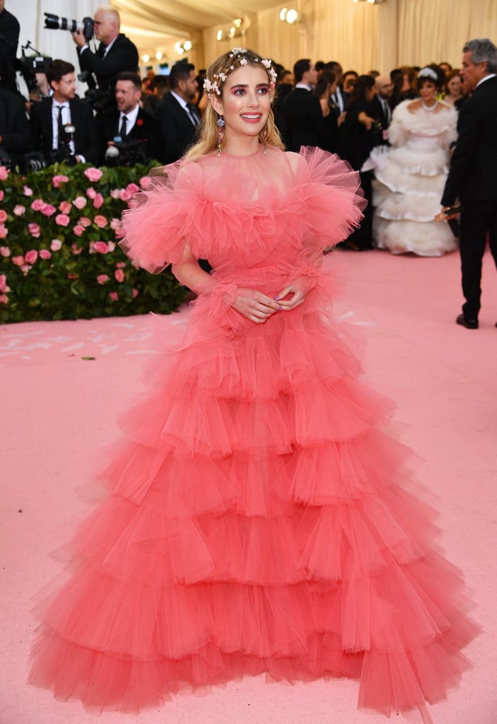 Emma Roberts Taking Influence From Chanel at the Met Gala