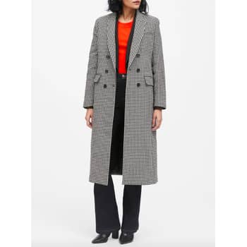 Hampton Coat Olive Houndstooth - Women's Coats