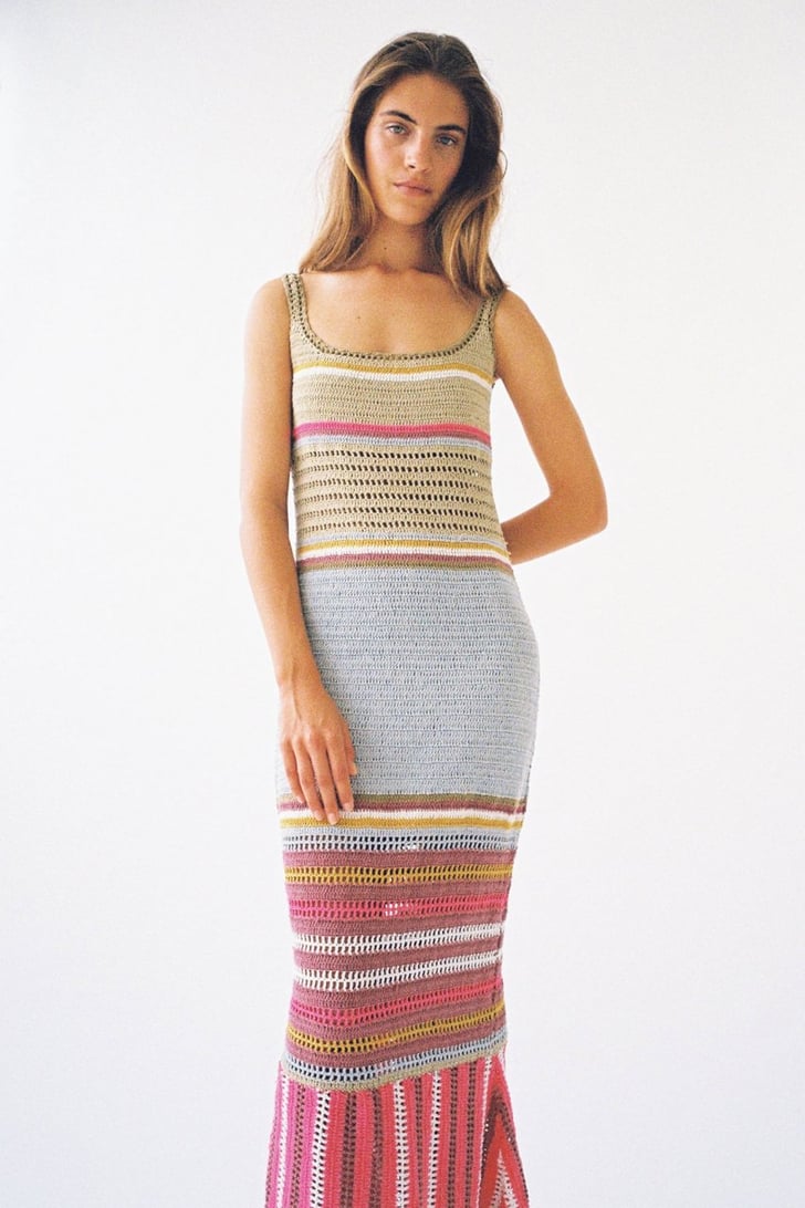 She made me crochet dress top