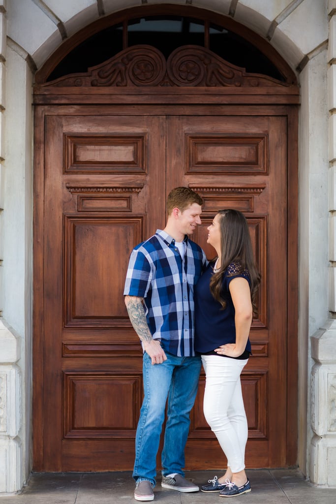 Engagement Photos at the Wizarding World of Harry Potter