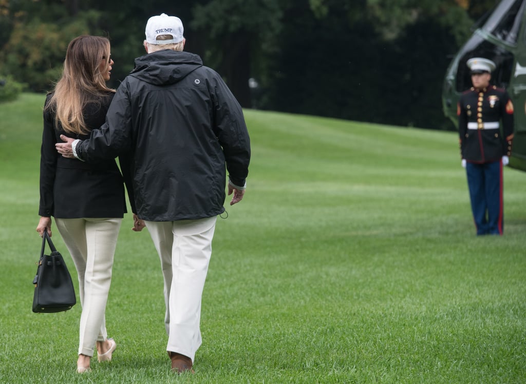 Melania Trump Wearing Chanel Flats