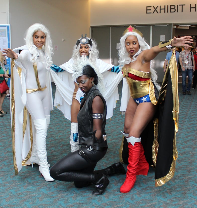 Storm(s) and Wonder Woman