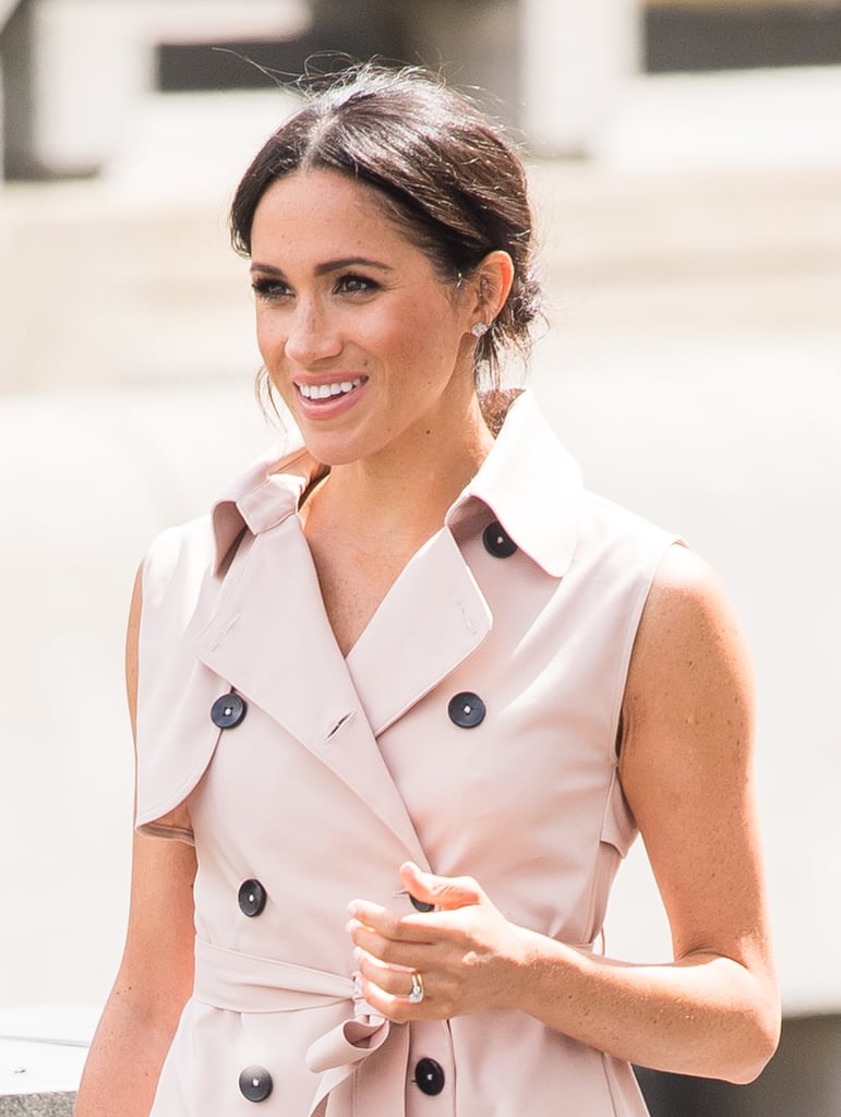 Meghan Markle Pink Dress Style