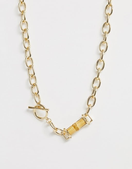 Liars & Lovers Chunky Chain & Bamboo Necklace