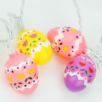 Multi-Colour Easter Egg String Lights