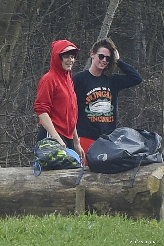 Kristen Stewart and Soko Playing in the Park Pictures 2016