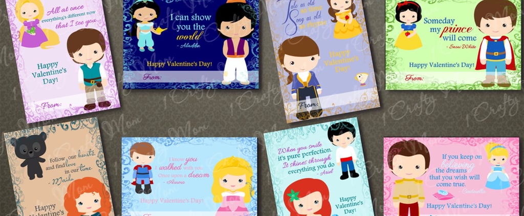 Noncandy Disney Valentine's Day Cards