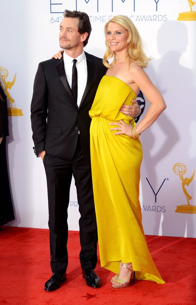 Claire Danes walked the red carpet with husband Hugh Dancy at the
