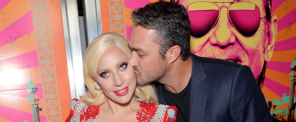 Lady Gaga and Taylor Kinney at the Rock the Kasbah Premiere