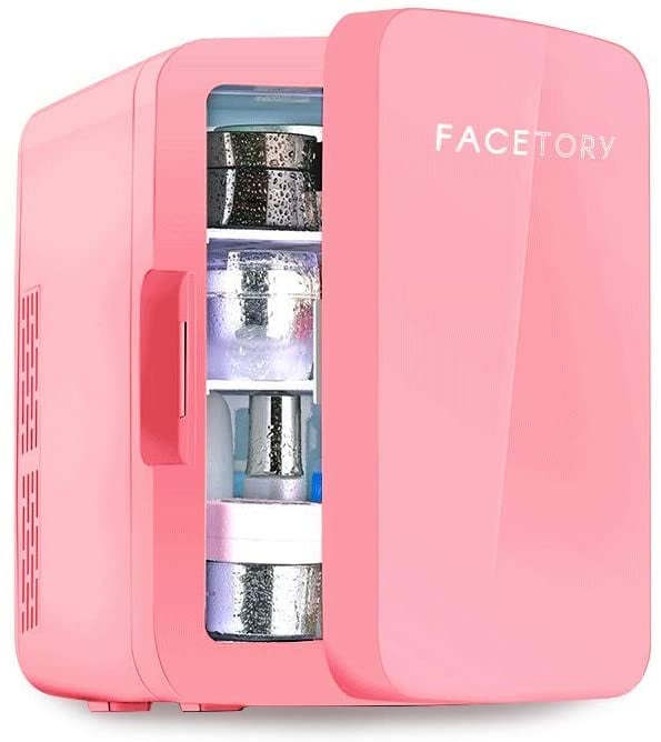 For the One Who Loves to Pamper Themselves: FaceTory Portable Coral Beauty Fridge
