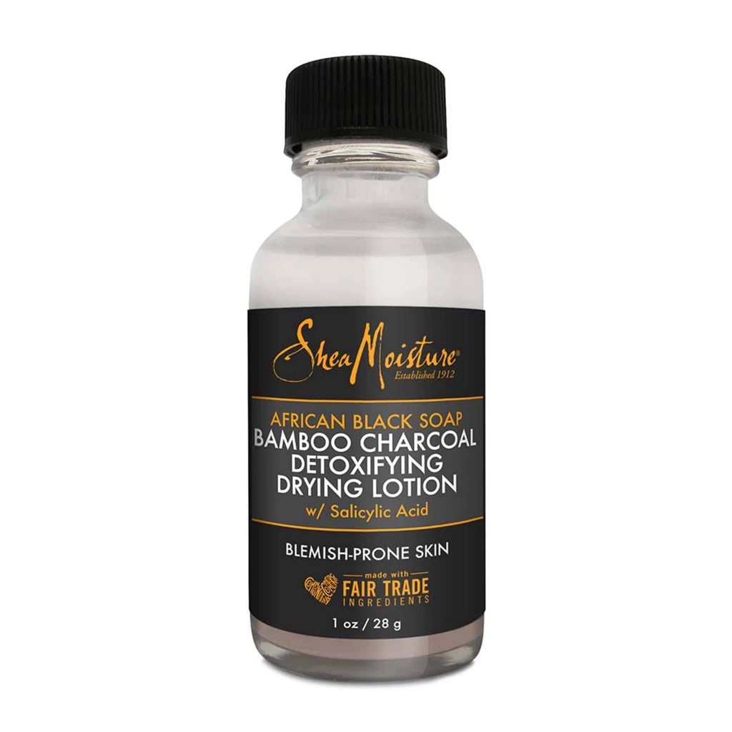 SheaMoisture African Black Soap Bamboo Charcoal Detoxifying Drying Lotion