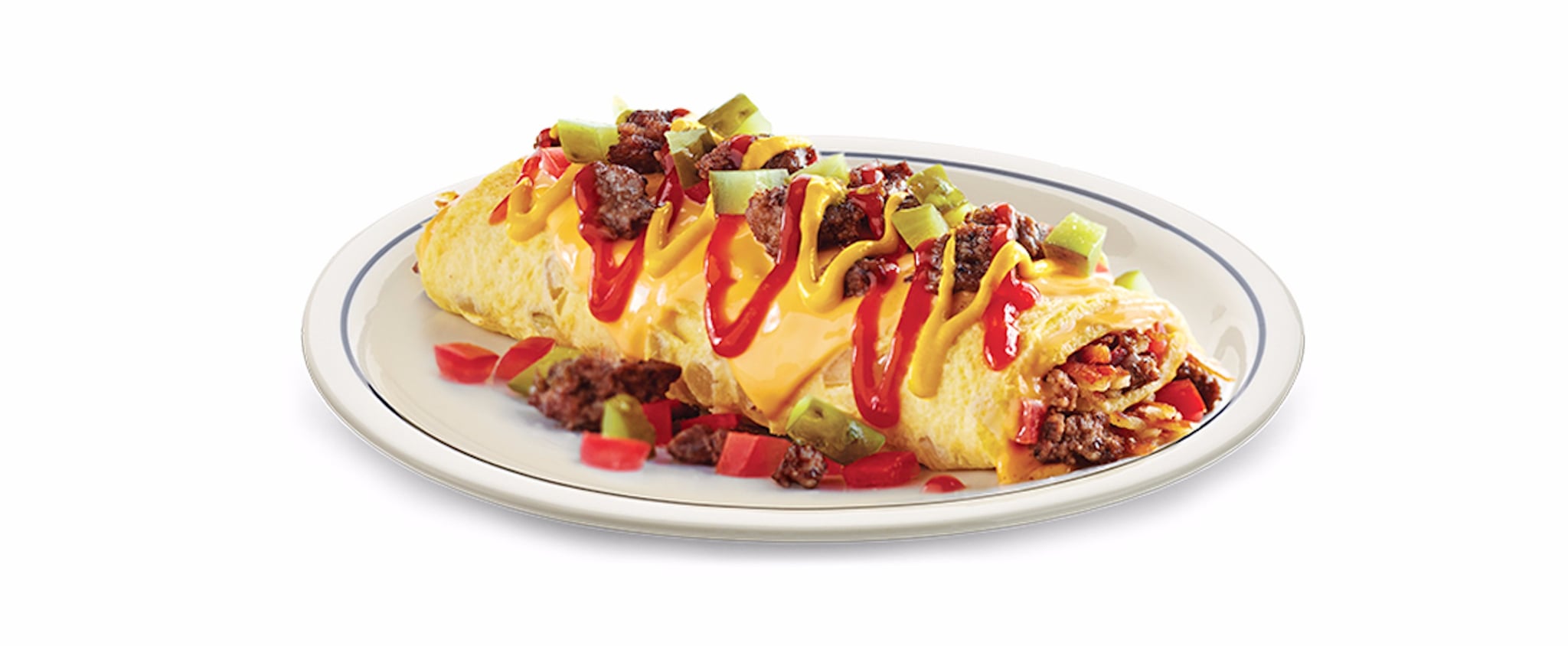 Cheeseburger Omelet At Ihop Popsugar Food