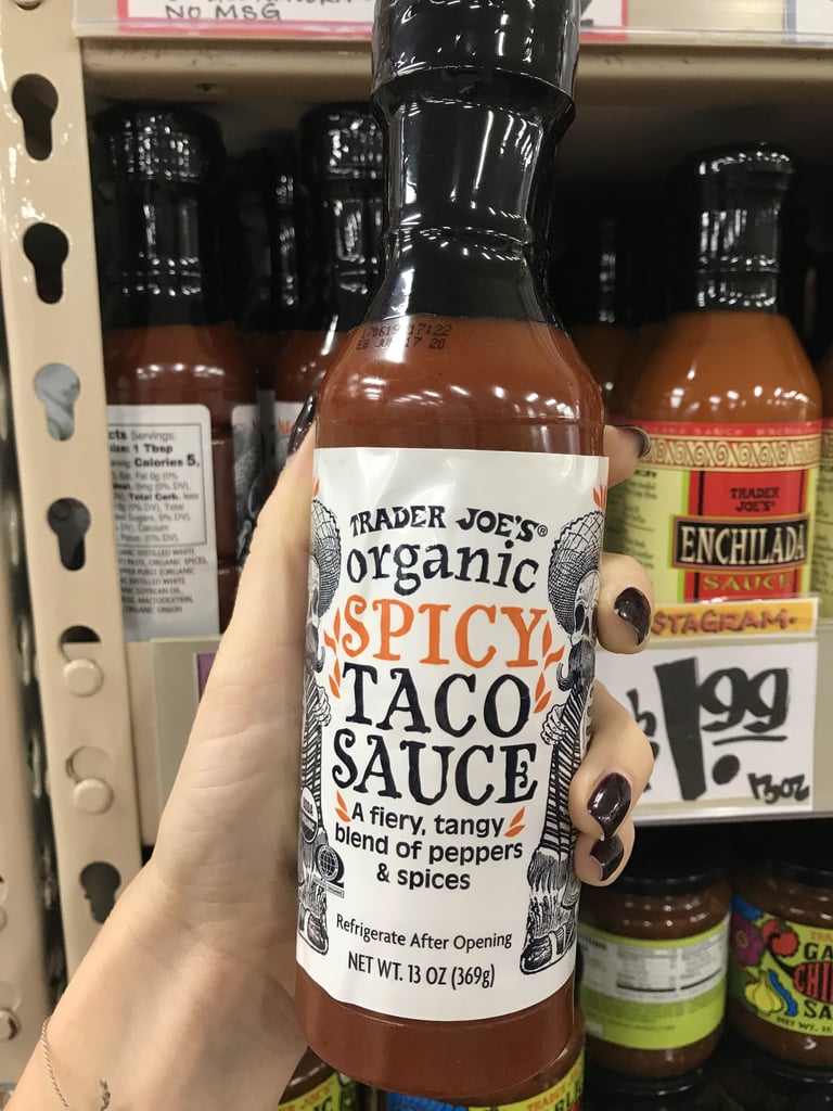 Trader Joes Organic Spicy Taco Sauce 2 Best New Trader Joes Products 2019 Popsugar Food 1756