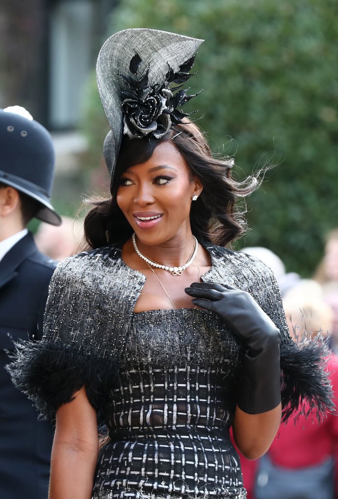 Naomi Campbell Dress at Princess Eugenie's Wedding 2018