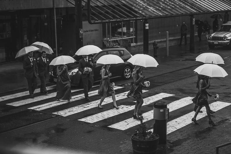 Rainy Wedding in Vancouver