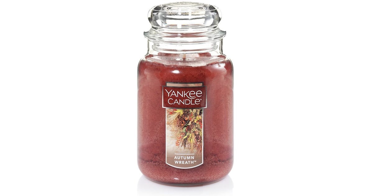 Yankee Candle Autumn Wreath Candle Jar | Fall Yankee ...