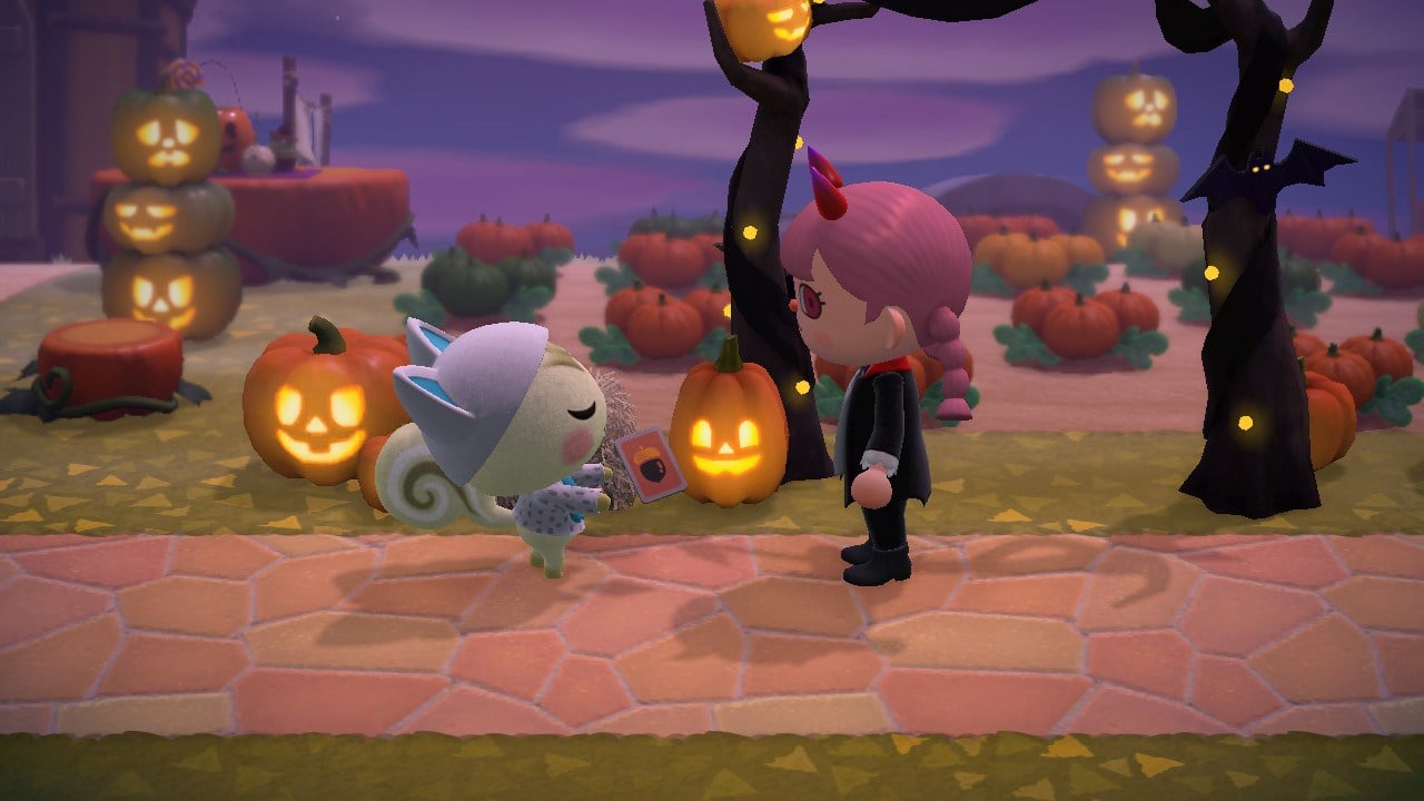 animal crossing halloween