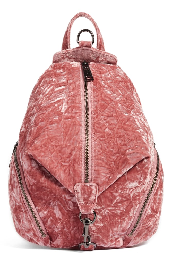 Rebecca Minkoff Medium Julian Velvet Backpack