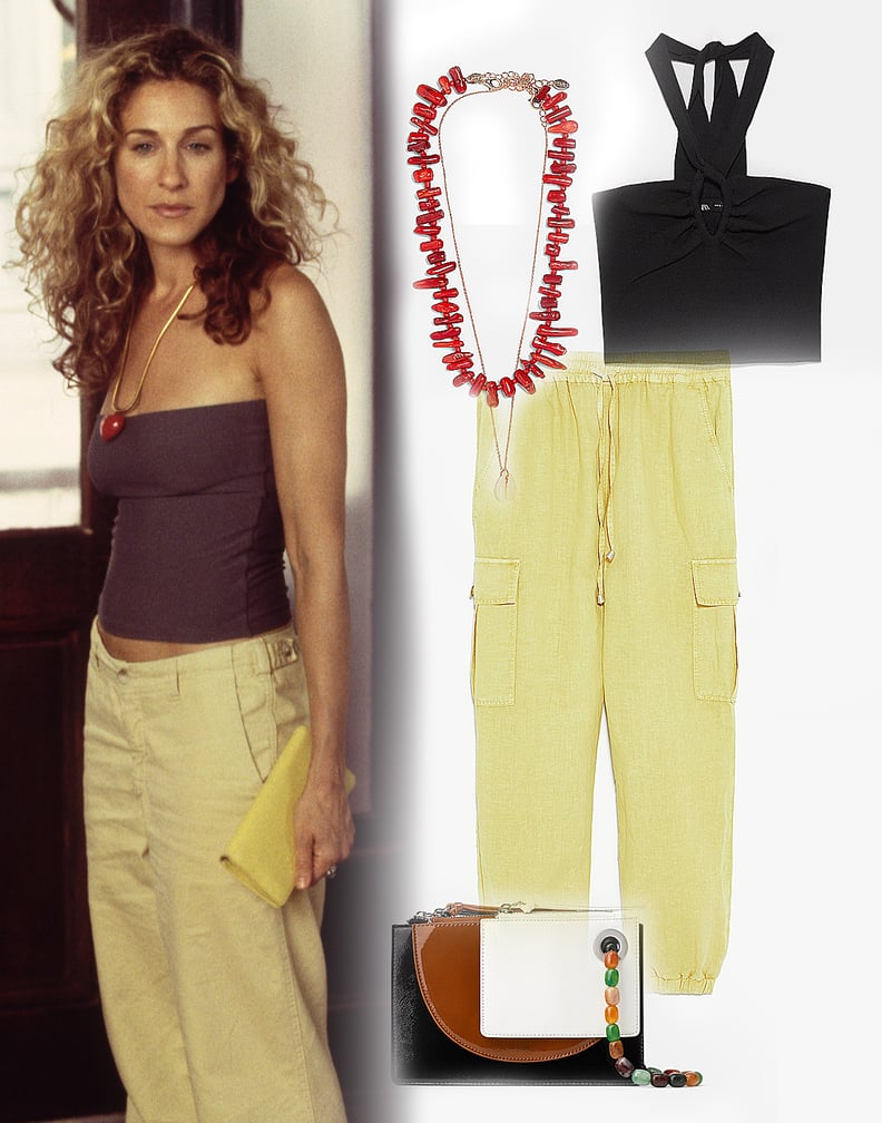 Carrie Bradshaw's Tube Top and Cargos