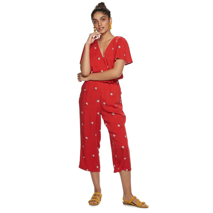 POPSUGAR Collection at Kohl's Wrap Jumpsuit Best Jumpsuits for Travel POPSUGAR Fashion UK