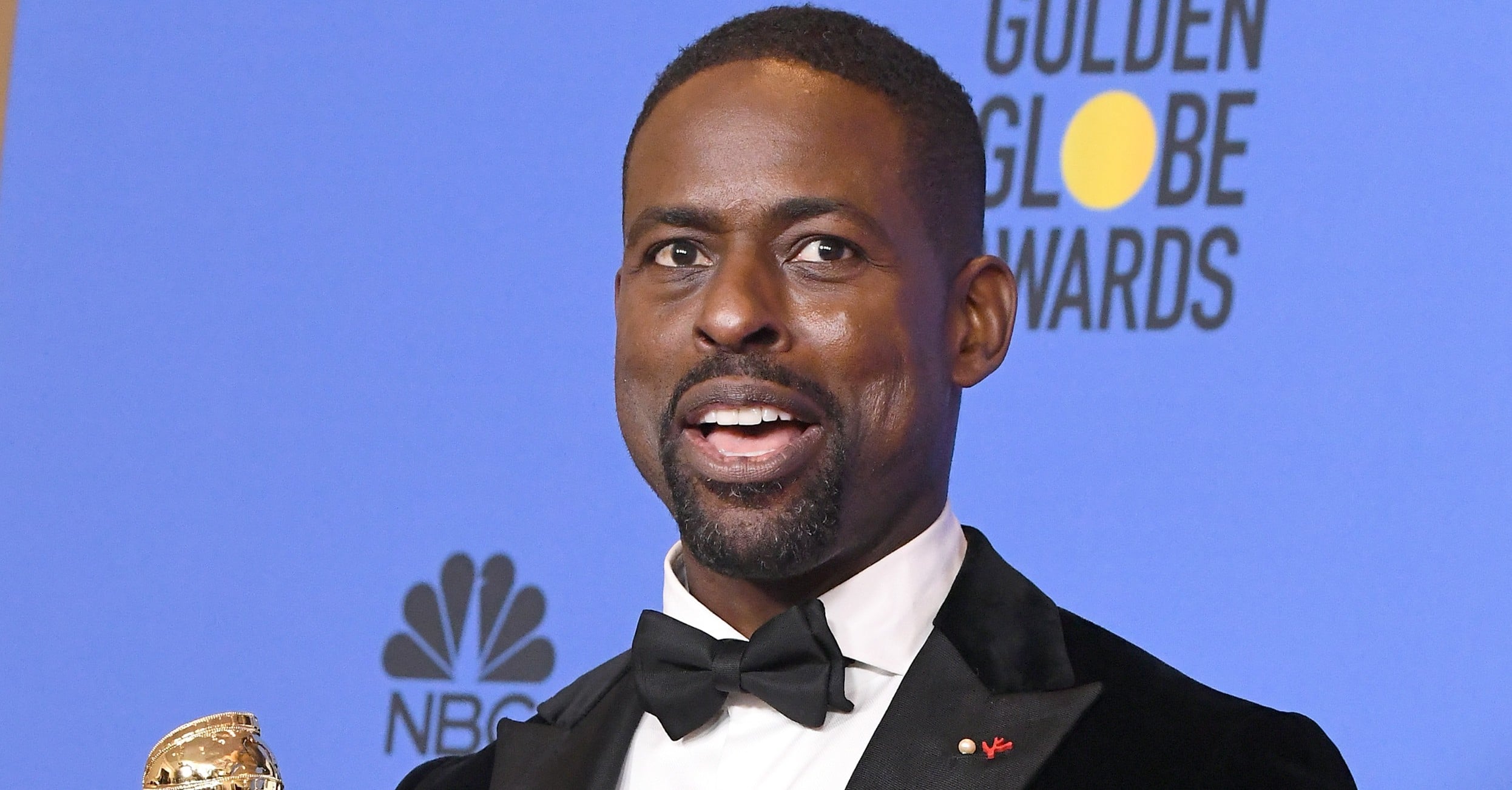 Sterling K. Brown Reaction to Historic Win at Golden Globes PS(02)