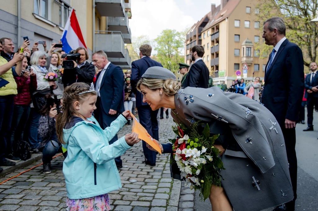 Queen Maxima of the Netherlands' Happy Faces