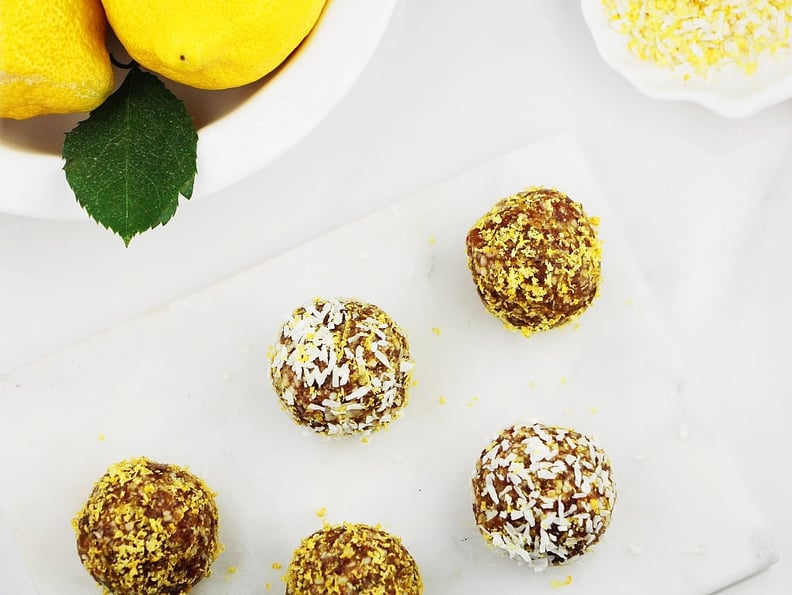 Lemon Coconut Cashew Bliss Balls