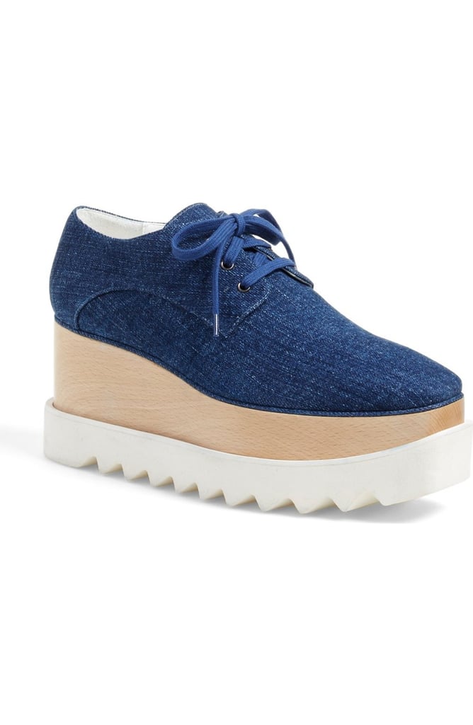 Stella McCartney 'Elyse' Lace-Up Platform Oxford (Women) ($1,100)