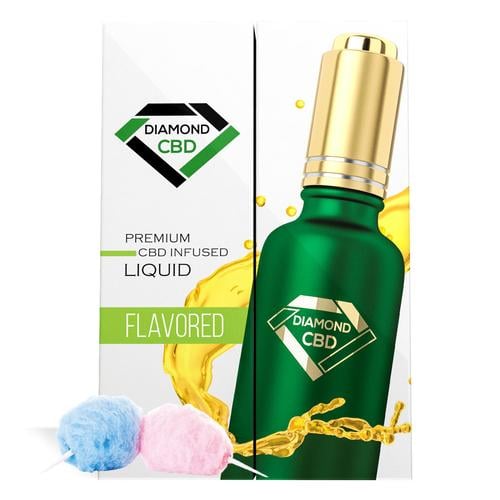 Diamond CBD Oil in cotton candy flavor