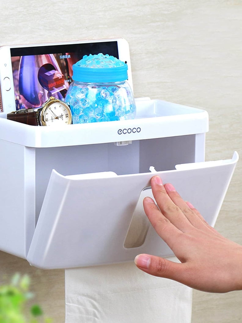 Wall-Mounted Multifunction Tissue Box