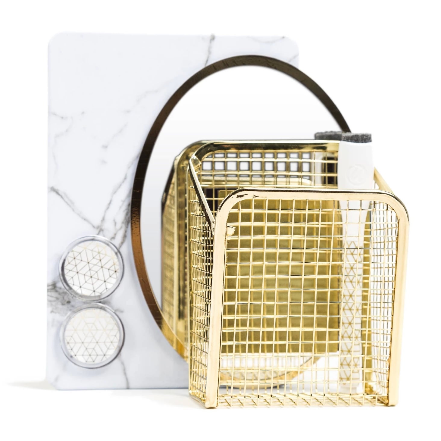 Gold U-Brands Locker Accessory Kit 