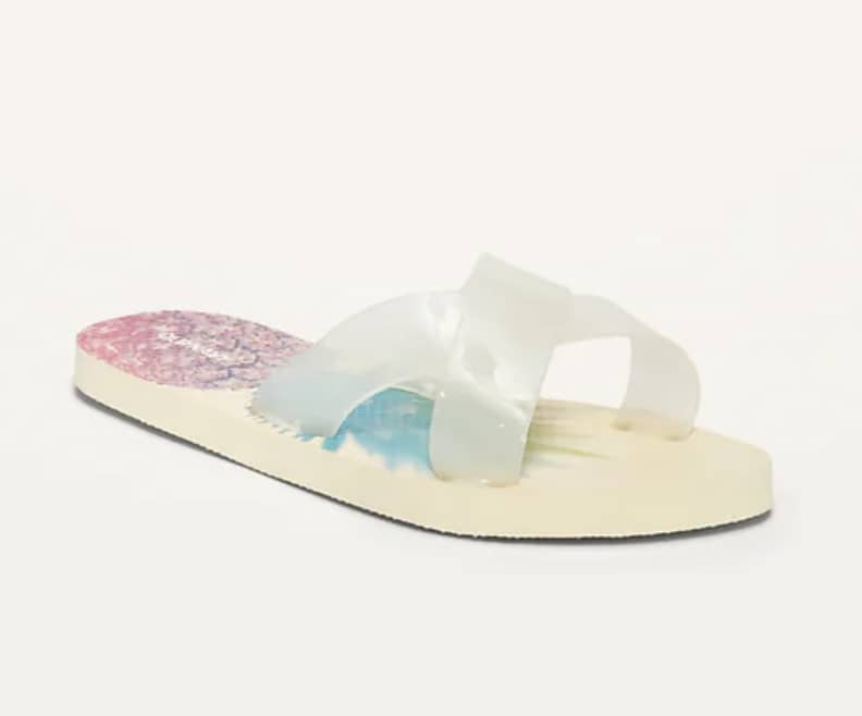 Old navy pineapple flip flops hotsell