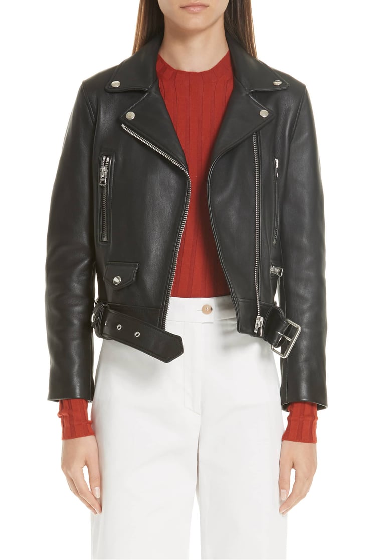 Acne Studios Leather Jacket | Expensive Christmas Gifts 2018 | POPSUGAR ...