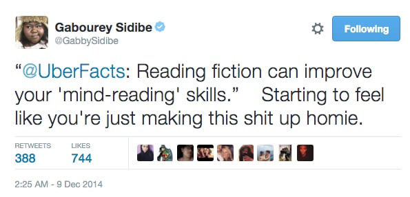 Funny Gabourey Sidibe Tweets