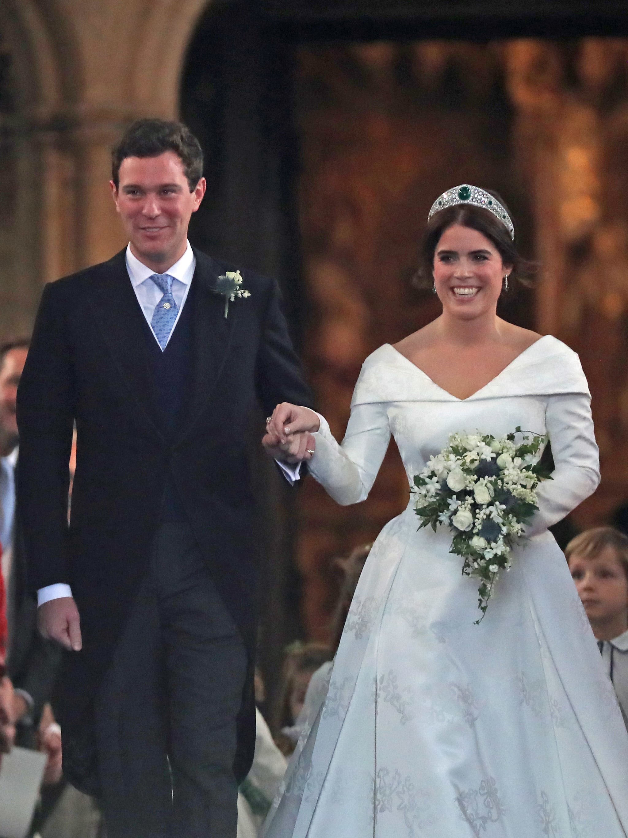 Fashion Shopping Style Princess Eugenie s Wedding Dress Was So Stunning She Left Us Breathless POPSUGAR Fashion UK Photo 24