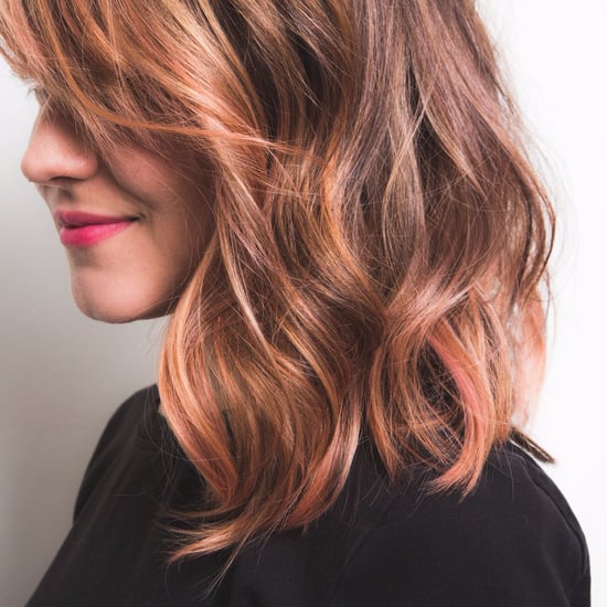 Ombre Rose Gold Hair Color Inspiration