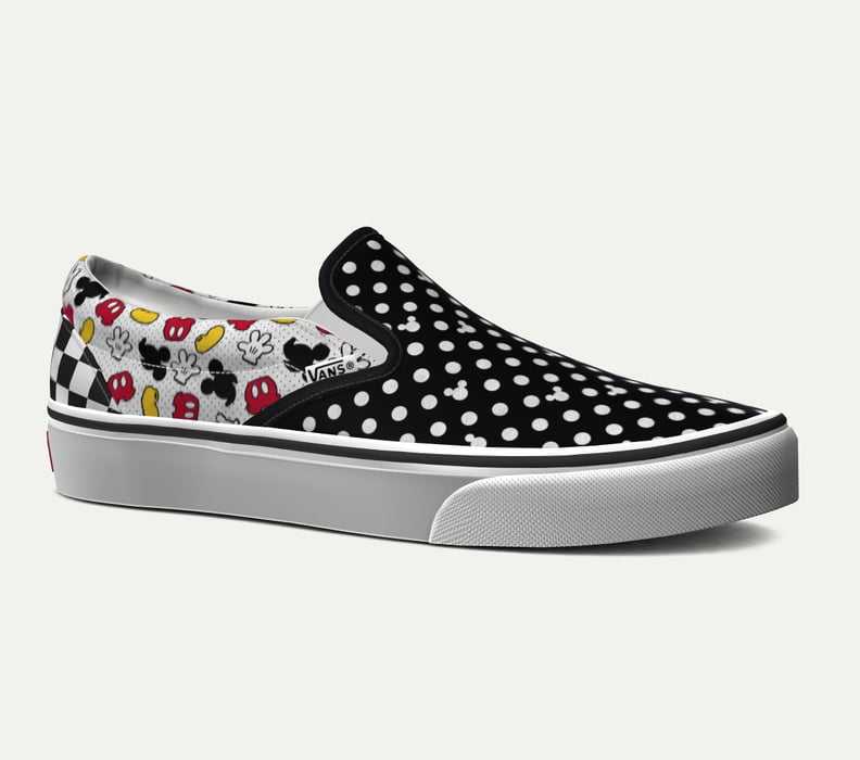 Disney x vans slip on mickey sale mouse skate shoes