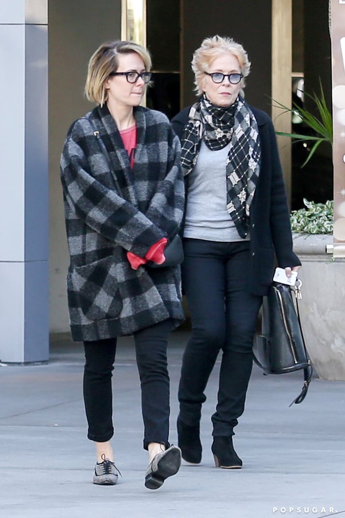 Sarah Paulson and Holland Taylor Out in LA December 2015
